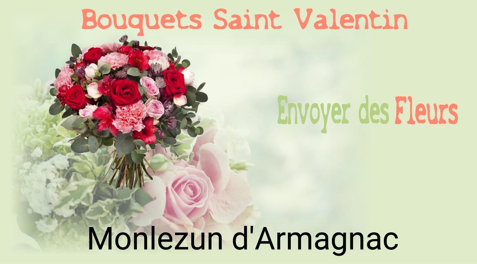 Roses de Saint-Valentin livrées à Monlezun-d'Armagnac